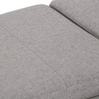 Avalon 42 Inch Wide Storage Ottoman in Cloud