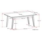 Draper Dining Table in Java