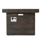 Anchorage 32" Wood Square MGO Fire Pit