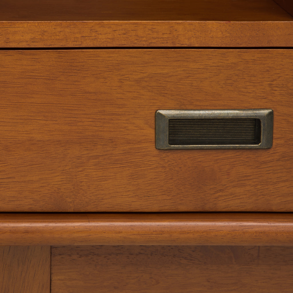 Draper Mid Century Wide Bookcase and Storage Unit