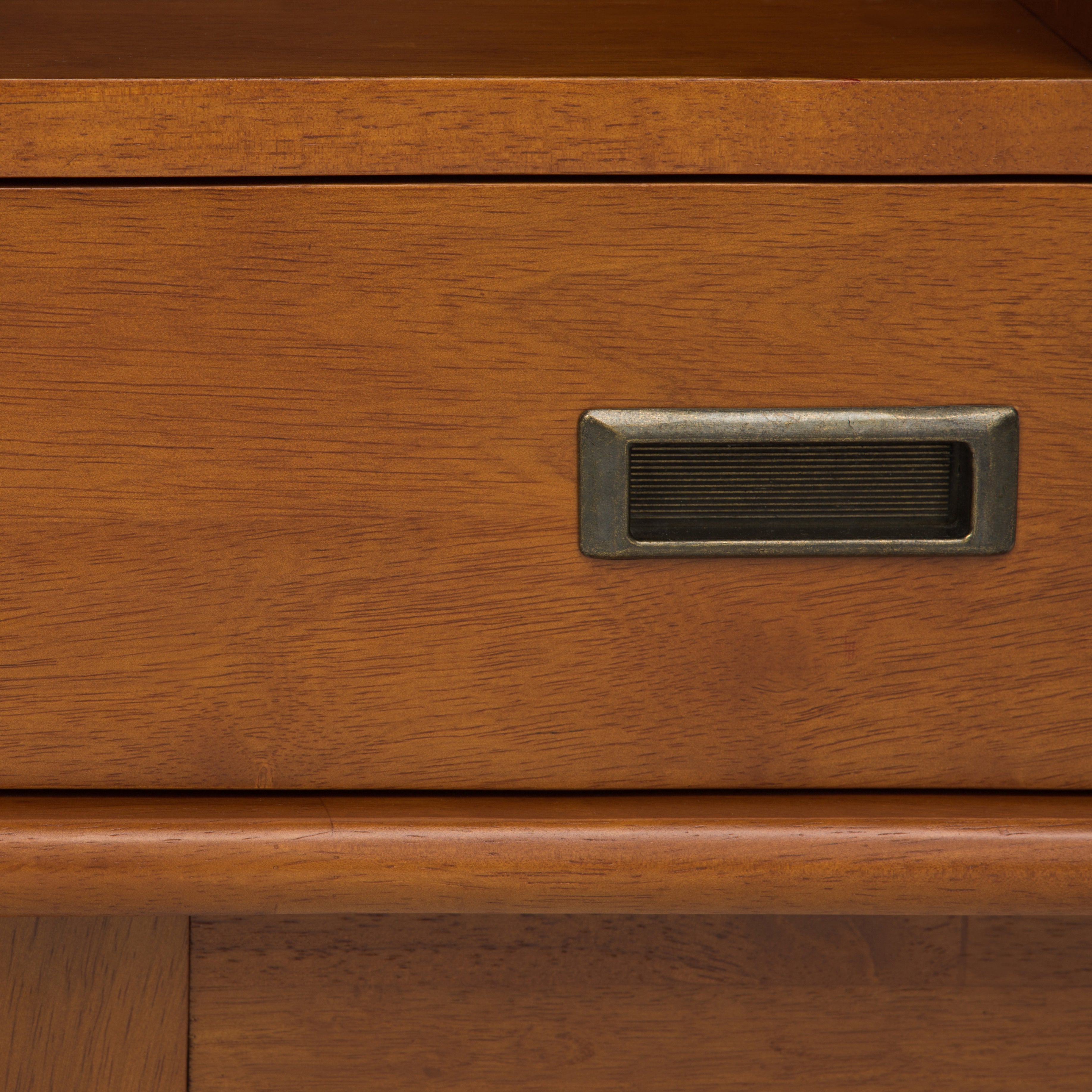 Draper Mid Century Wide Bookcase and Storage Unit