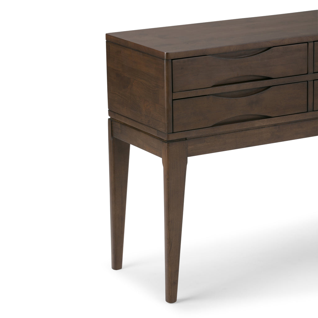 Harper 40 Inch Wide Solid Wood Hallway Console Table