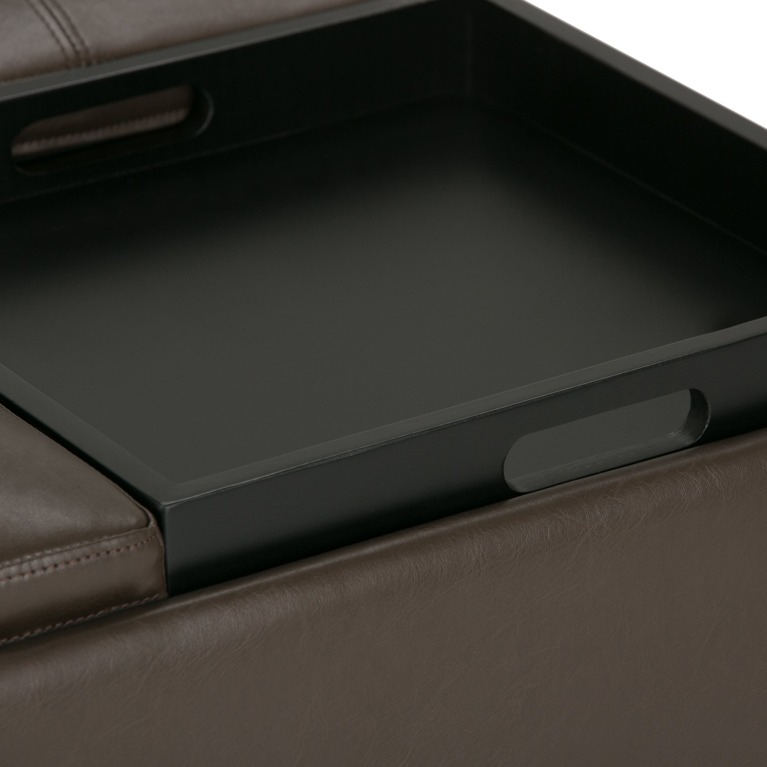 Avalon Square Coffee Table Storage Ottoman