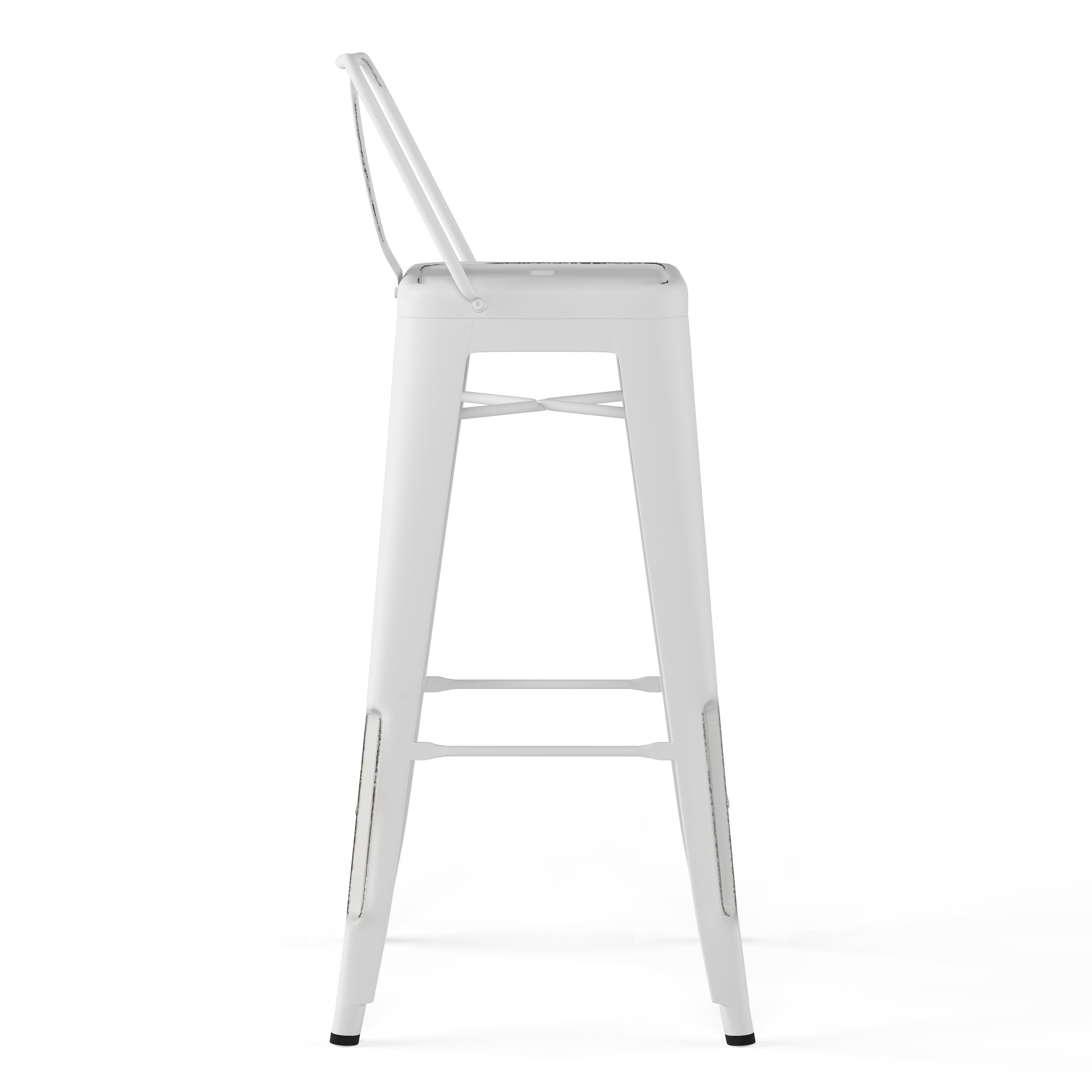 Rayne - 30" Metal Bar Stool (Set of 2) - Distressed