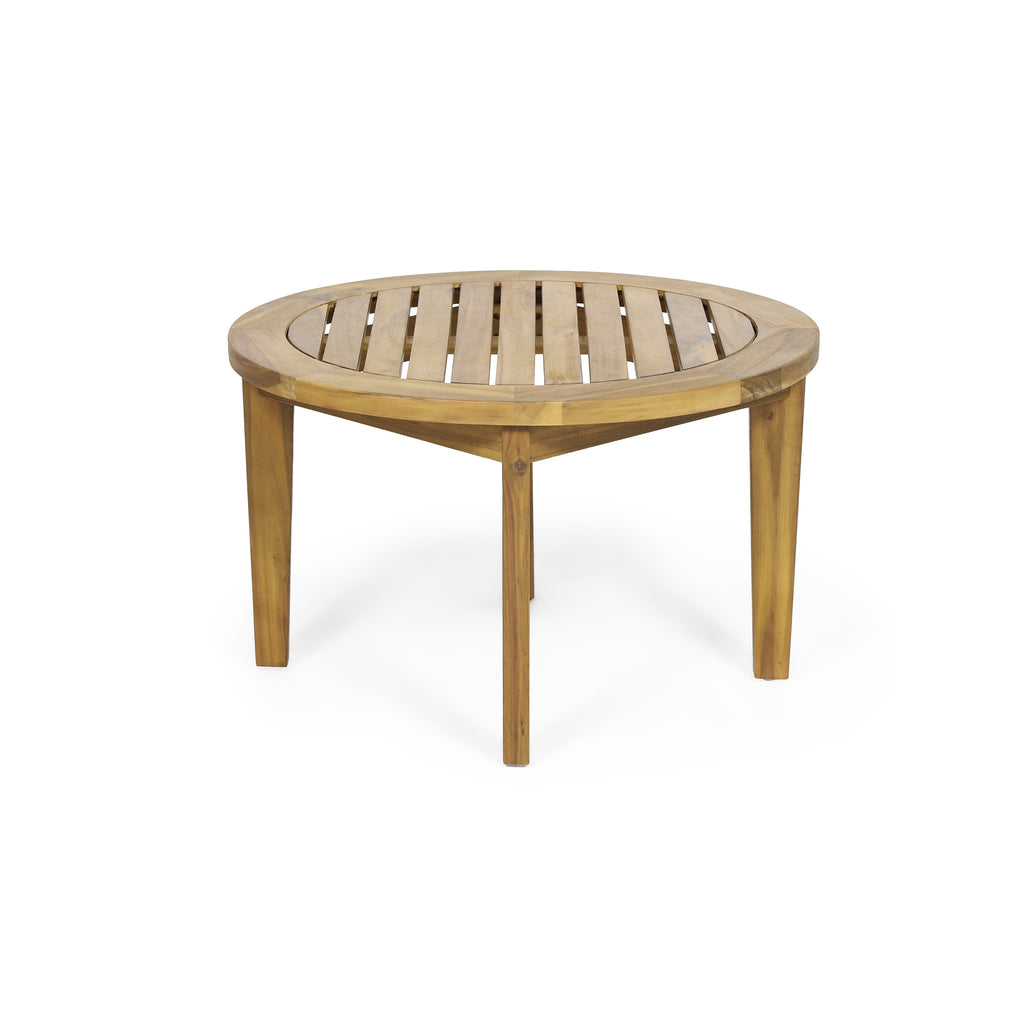Outdoor Acacia Wood Patio Coffee Table