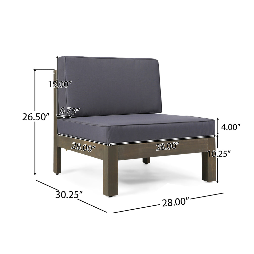 Oana 3-Piece Sofa Set, Dark
