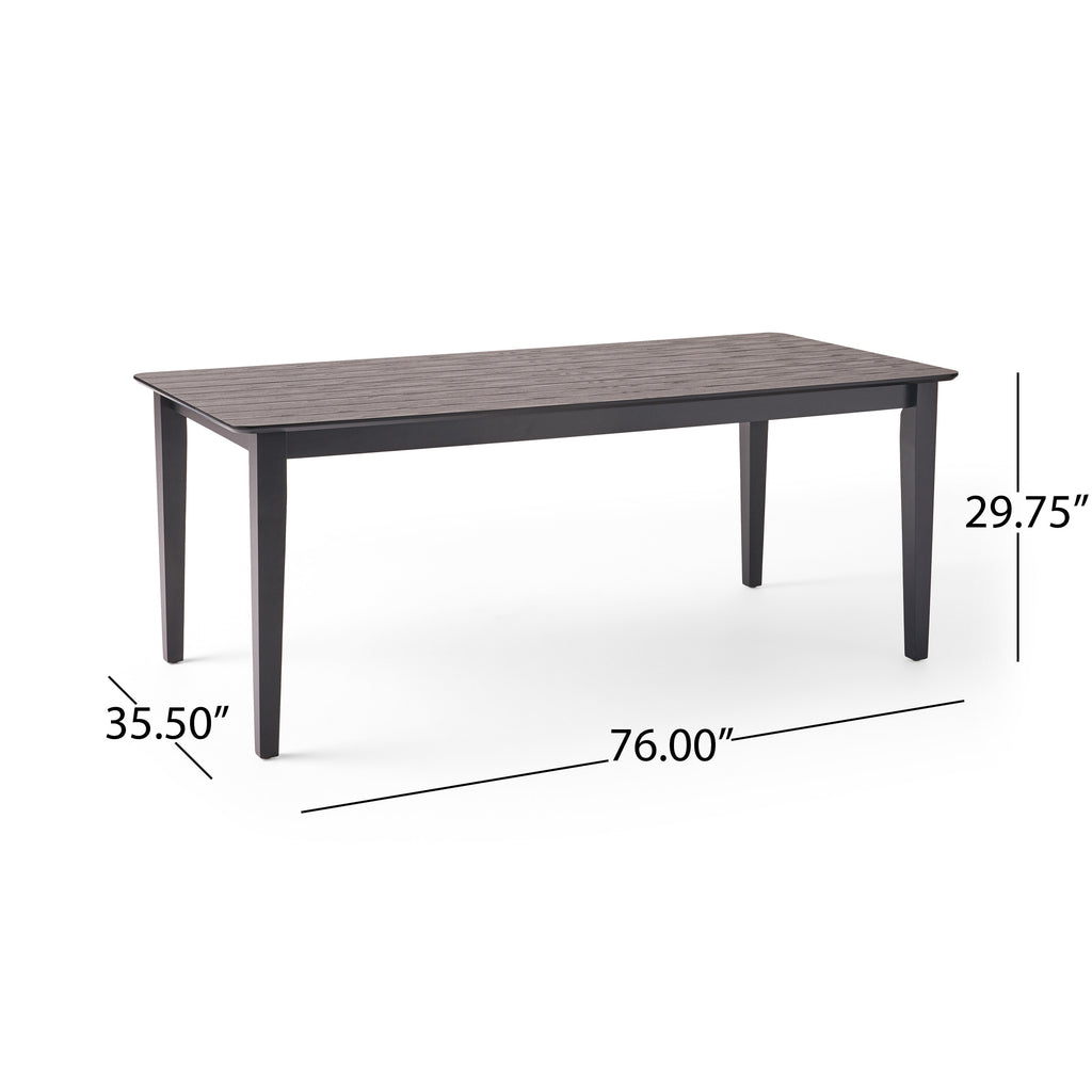 Dining Table with Square Leg