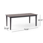 Dining Table with Square Leg
