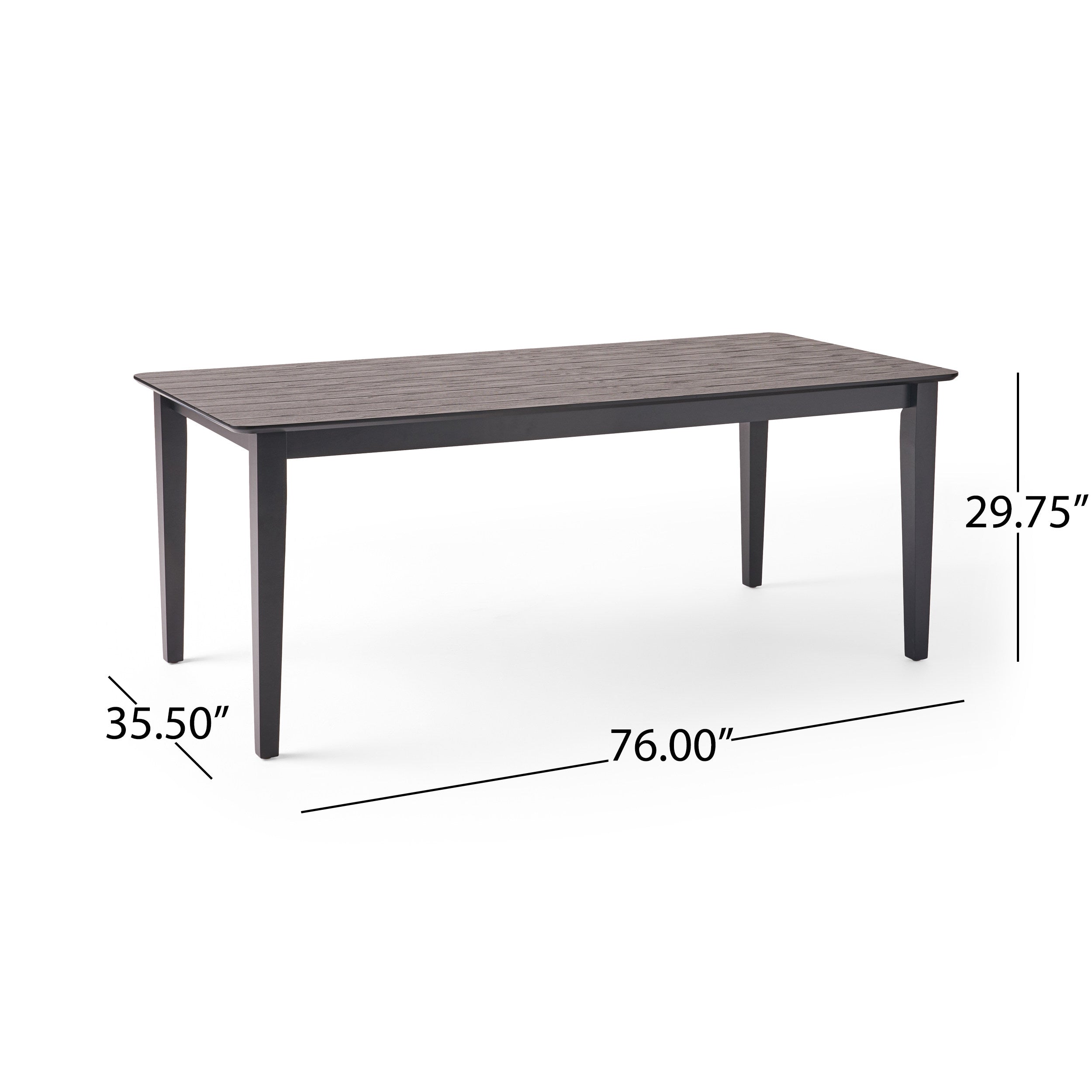Dining Table with Square Leg