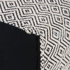 Brynn 18 Inch Wide Square Pouf in Patterned