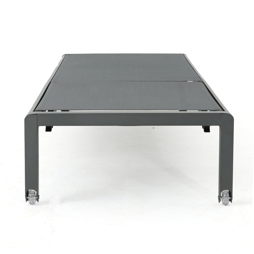Cape Coral KD Chaise Lounge Grey (Set of 2)
