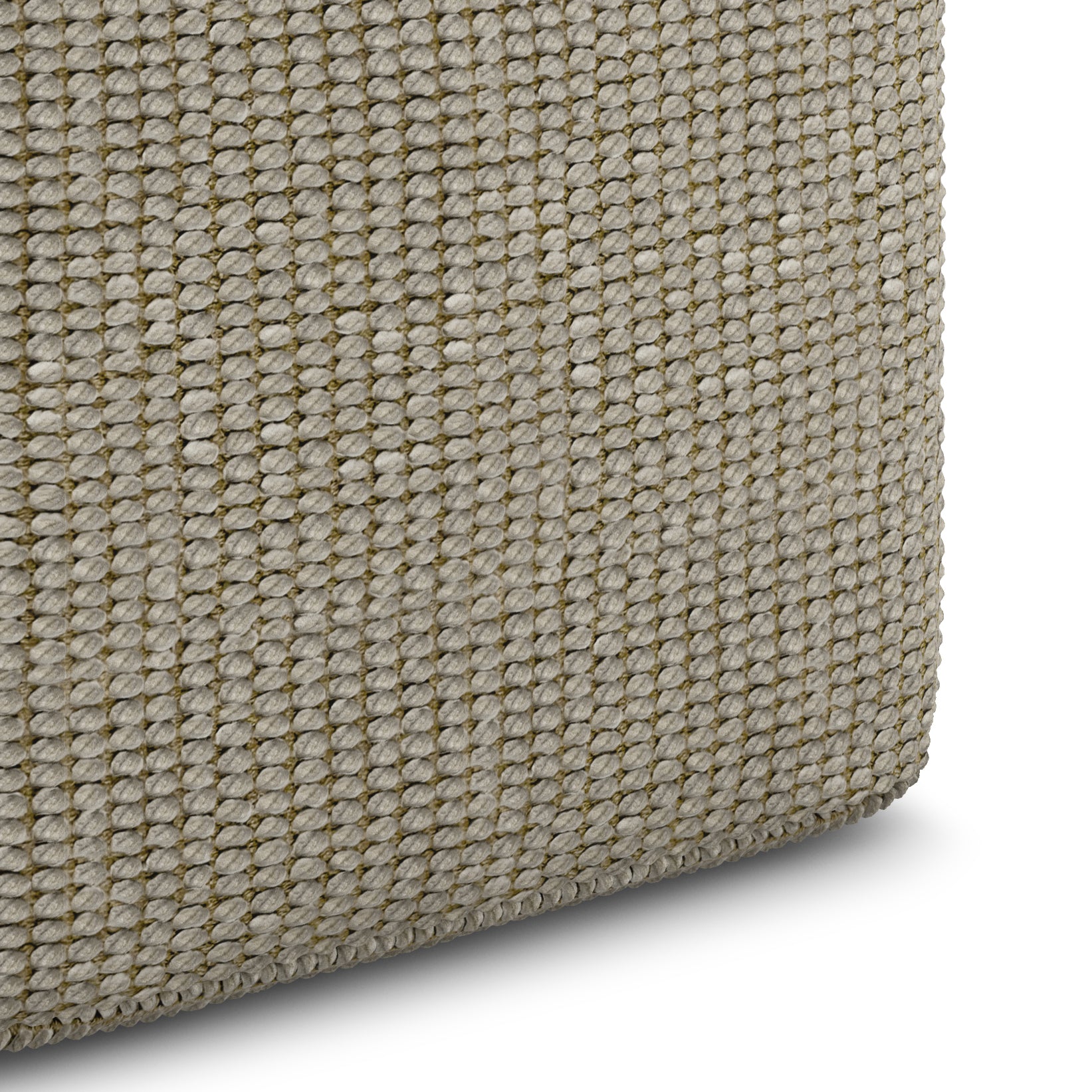 Zelma Square Woven Outdoor / Indoor Pouf