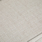 Parris 50 Inch Wide Upholstered Bench in Platinum Woven Fabric