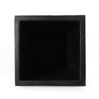 13" Outdoor Modern MGO Small Cast Stone Planter