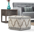 Sweeney 18 Inch Wide Square Pouf