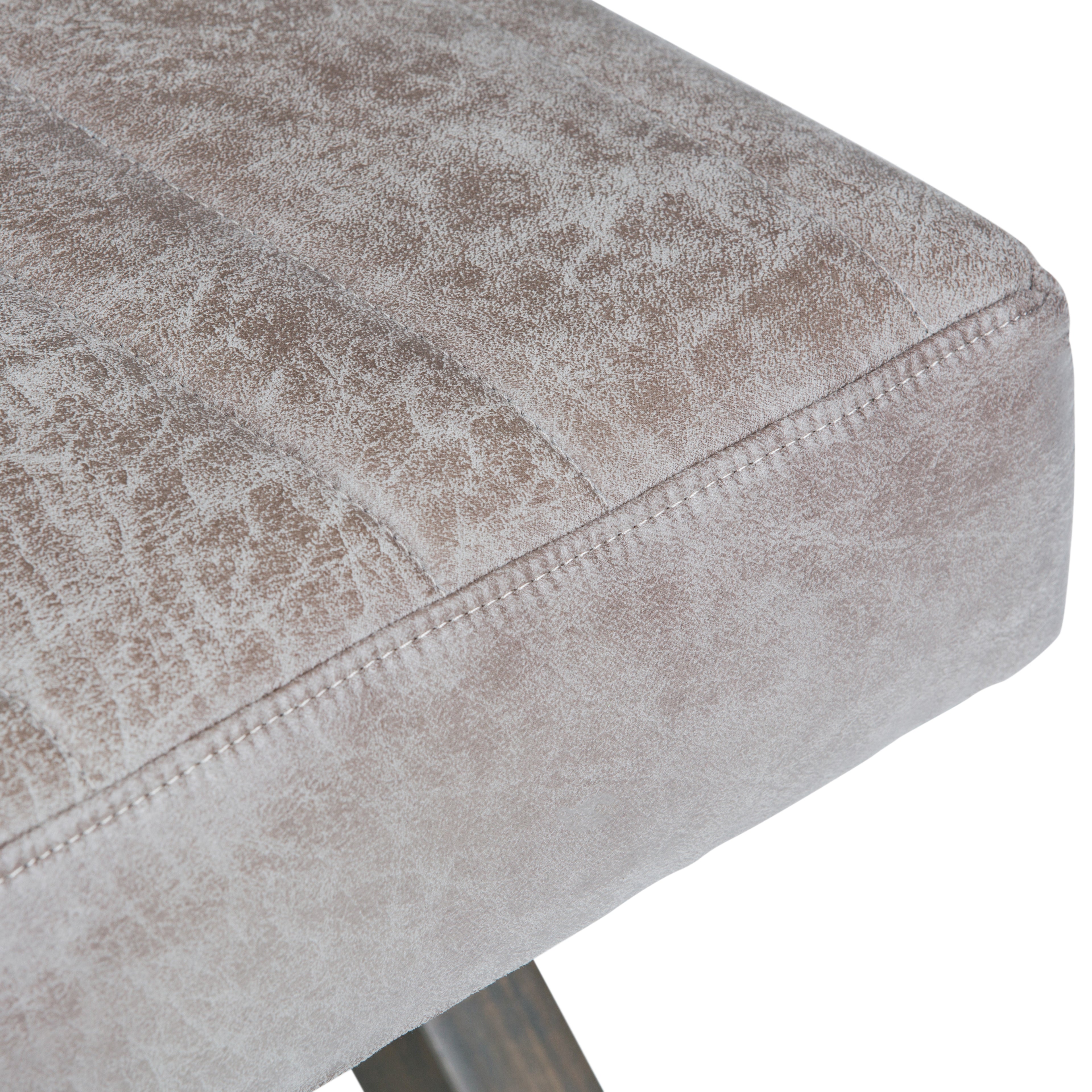 Salinger Large Ottoman Bench - Distressed