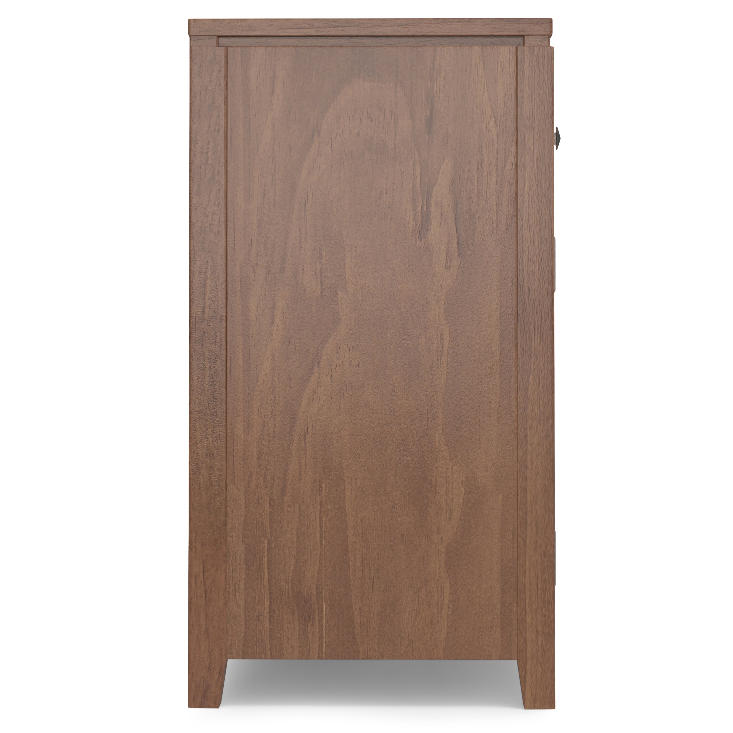 Cosmopolitan 54" Wide Solid Wood Sideboard Buffet in Medium Saddle