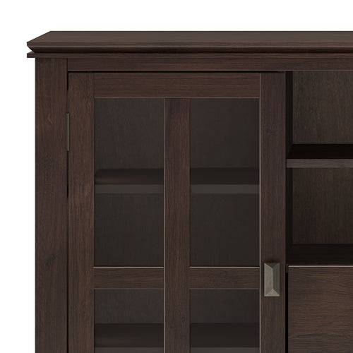 Artisan 53 Inch Wide Solid Wood Tall TV Stand