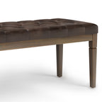 Waverly - Tufted Ottoman Bench - Distressed