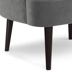 Harrah Accent Chair - Smoky Grey