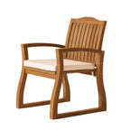 Della Wood KD Armchair