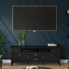 Redmond 72 Inch Wide Solid Wood TV Stand