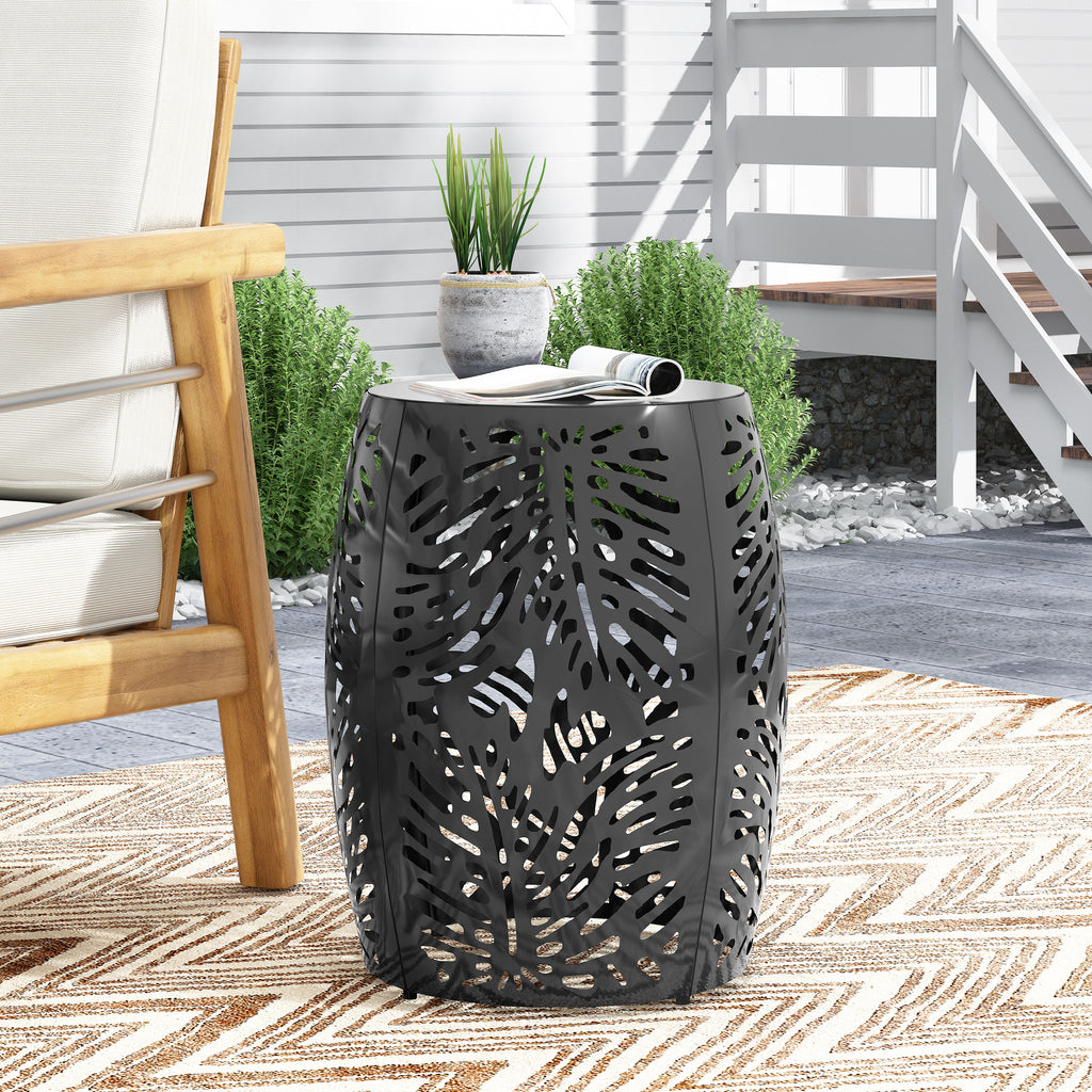 Metal End Table - Large