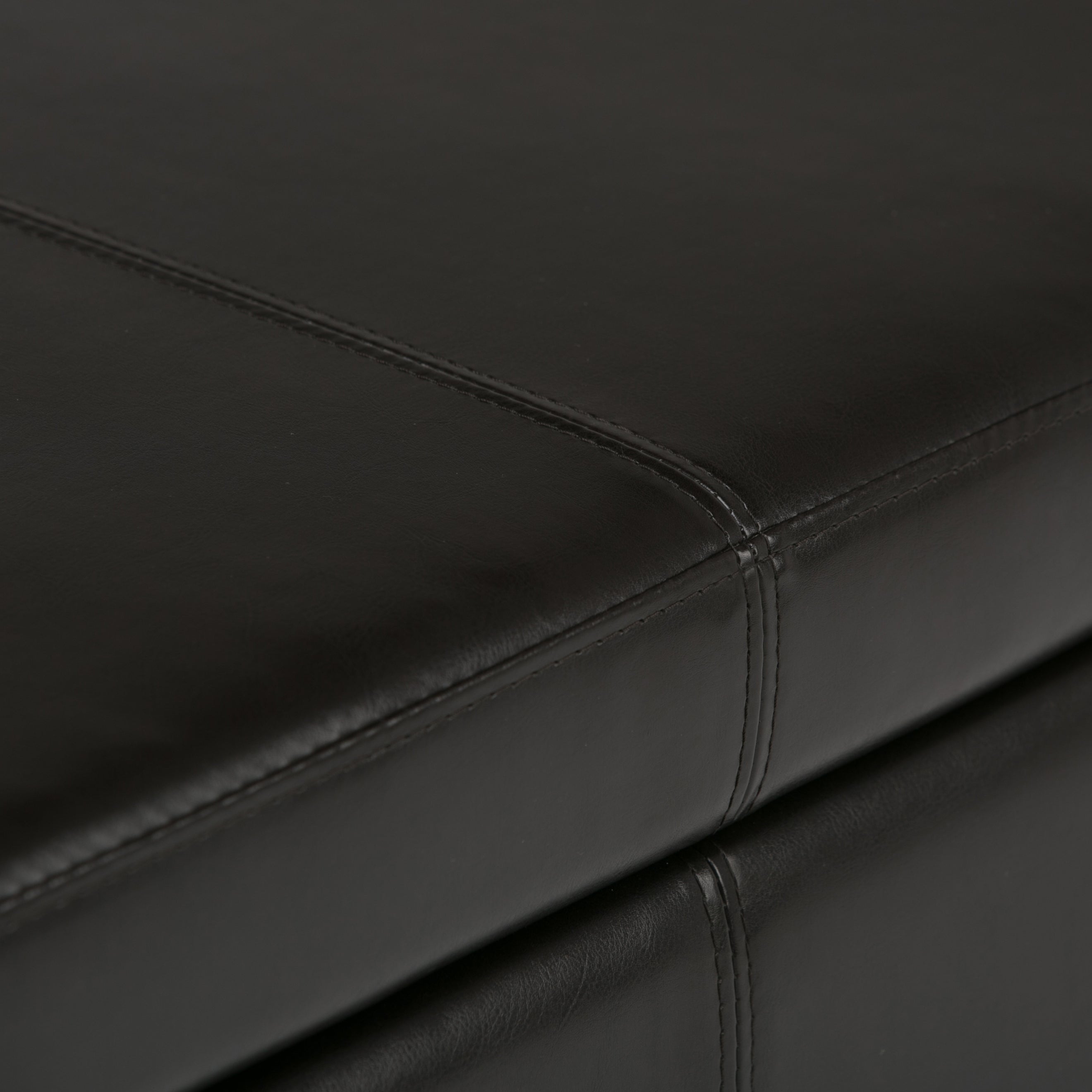 Avalon 48 Inch Wide Storage Ottoman Bench in Tanners