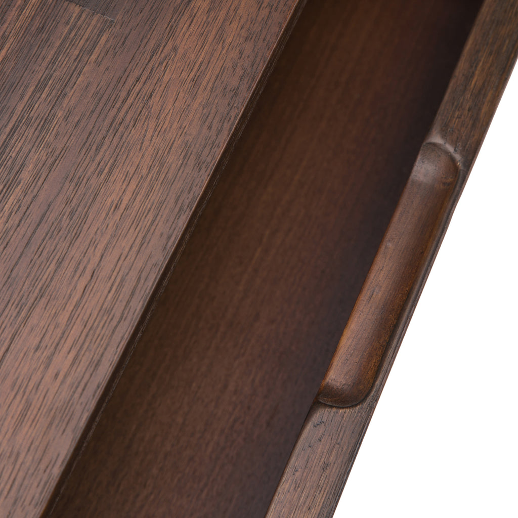 Lowry 60 Inch Wide Solid Acacia Wood Console Sofa Table