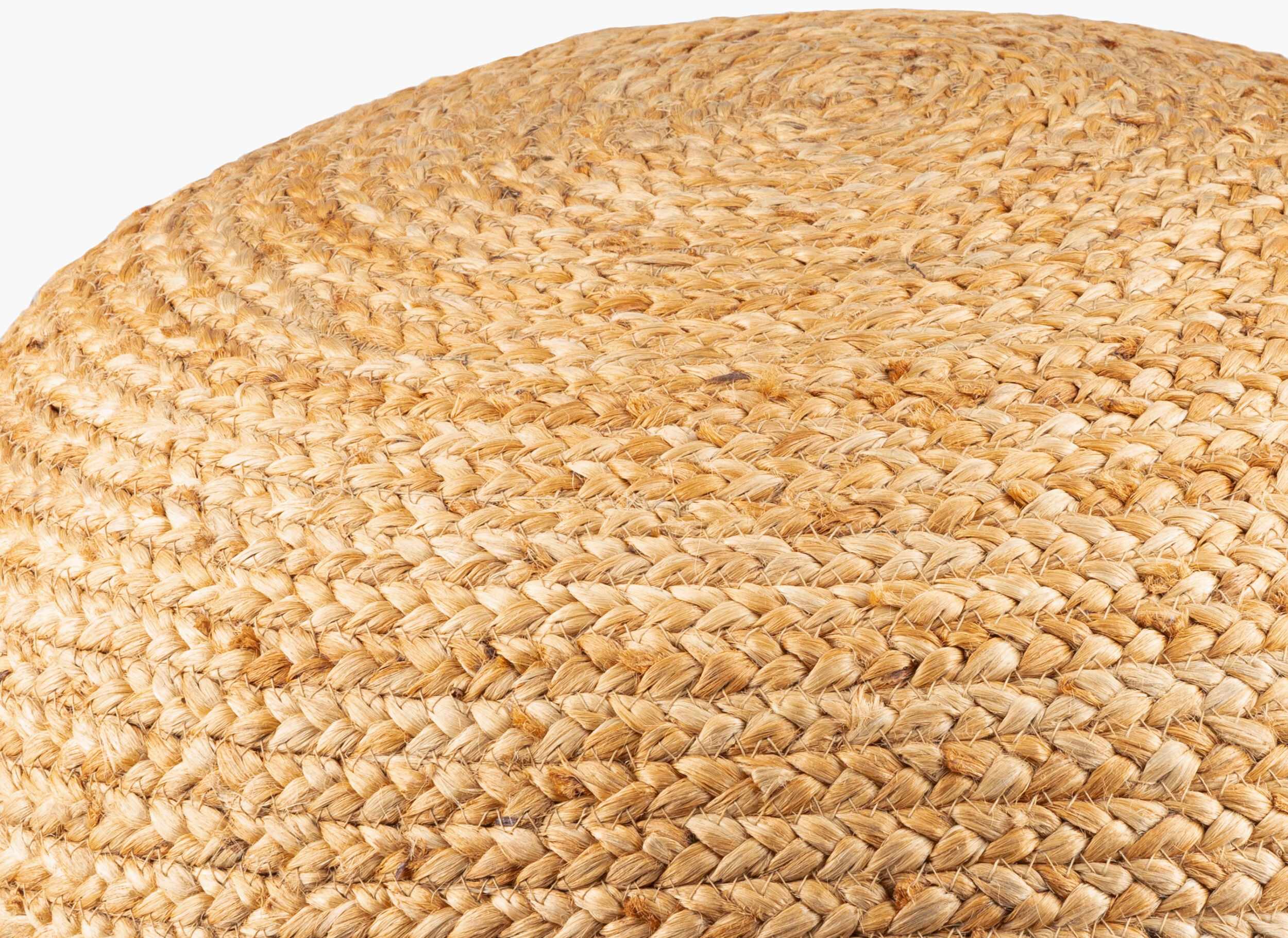Tintern Jute Knitted Pouf