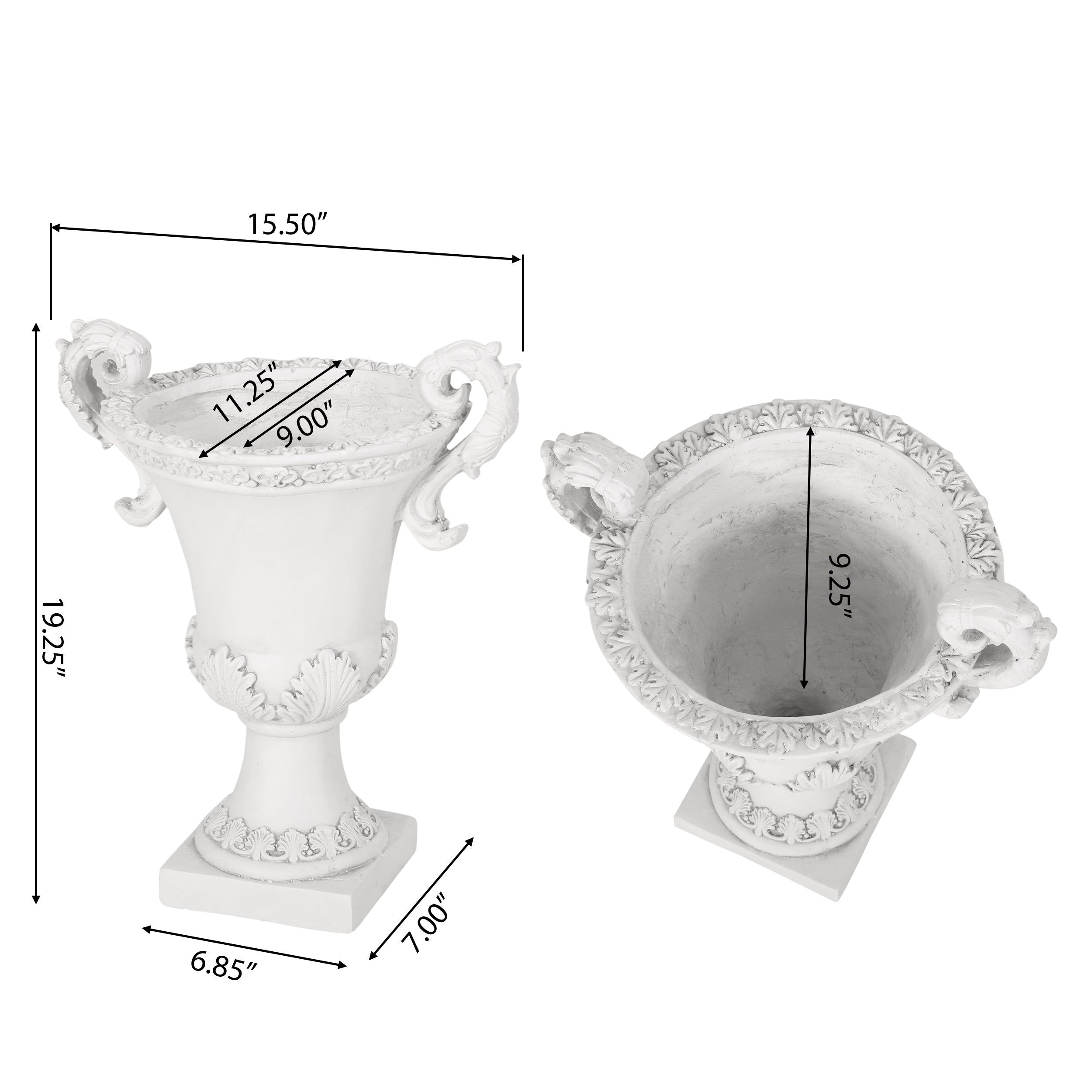 MGO Garden Urn Planter