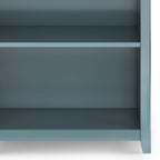 Amherst 30 Inch Solid Wood 5 Shelf Bookcase in French