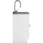 Metro 24" Laundry Cabinet with Faucet and Stainless Steel Sink
