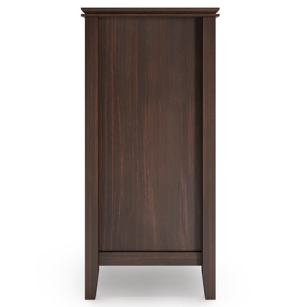 Artisan Solid Wood Sideboard Buffet in Dark Chestnut