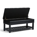 Saxon Storage Ottoman Bench