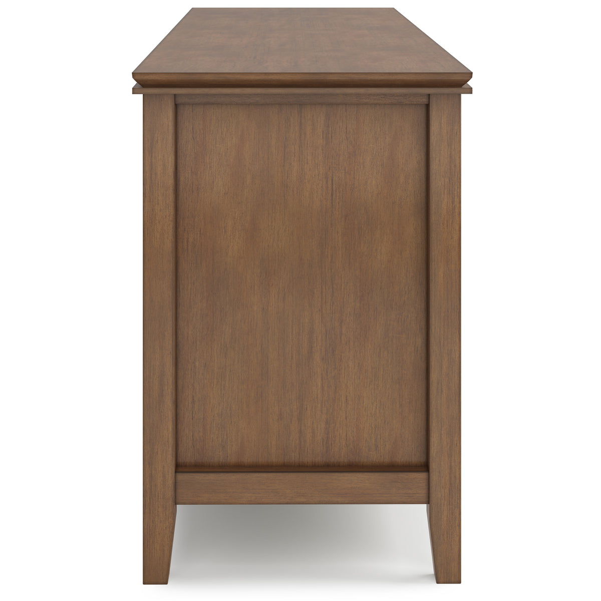 Artisan 72 Inch Wide Solid Wood TV Stand in Rustic