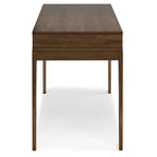 Harper 48" Wide Solid Hardwood Mid-Century Modern Small Desk