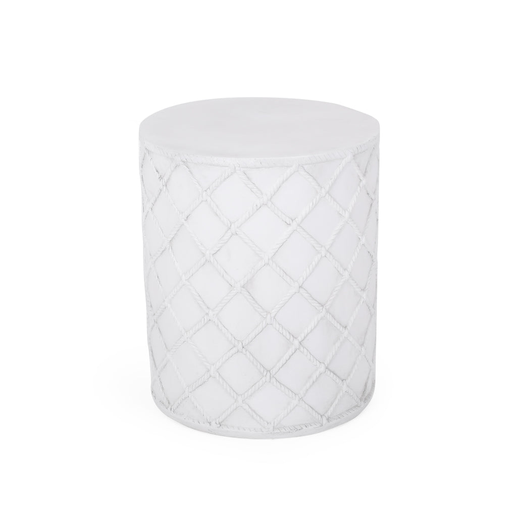 Outdoor MGO Side Table, Antique