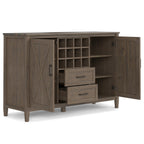 Ela - Sideboard with Wine Storage - Smoky